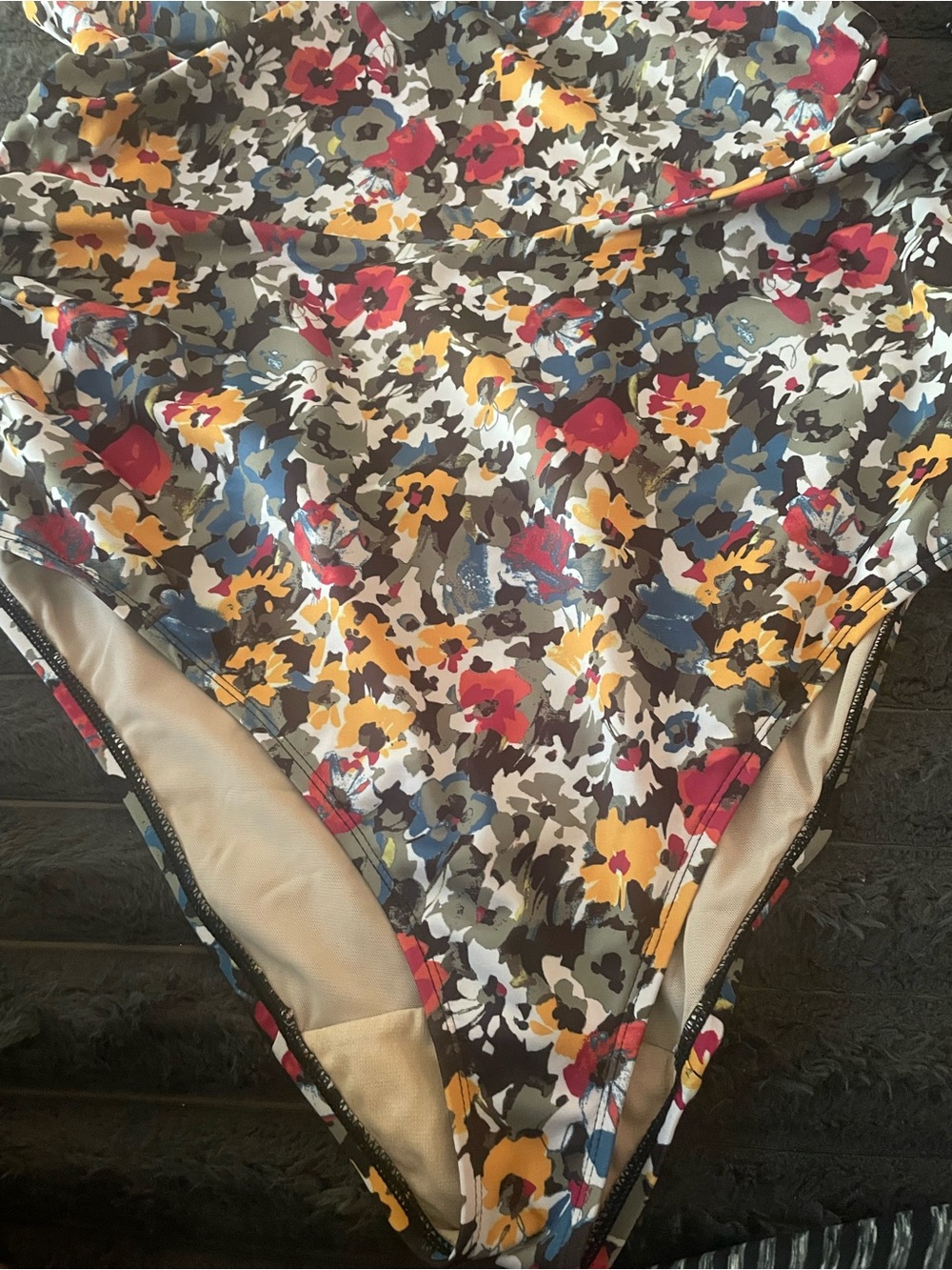 Cacique Swim Tankini 40DDD & 3x - Picture 2 of 5